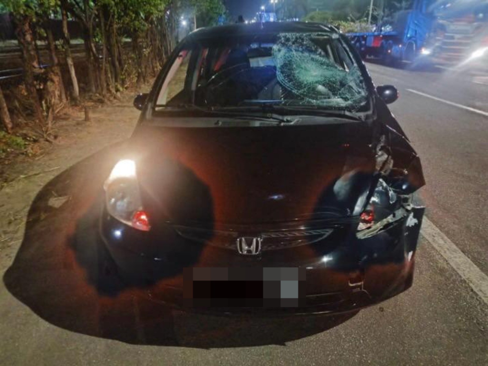 Homem morre após ser atingido por carro ao atravessar a BR-458, em Ipatinga