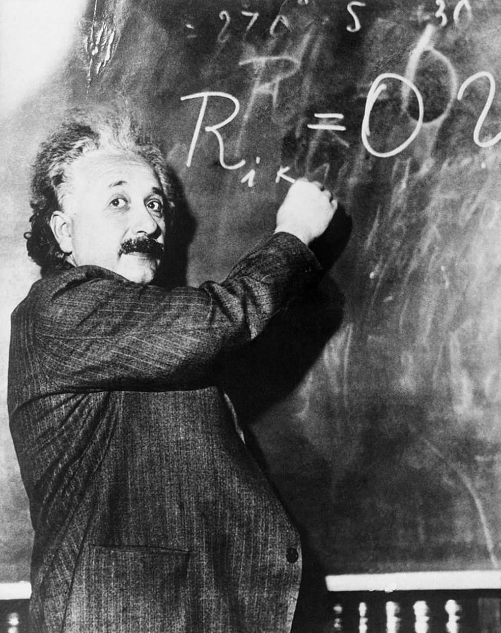 A relação entre gravidade e tempo é resultado da pesquisa de Albert Einstein — Foto: Getty Images via BBC