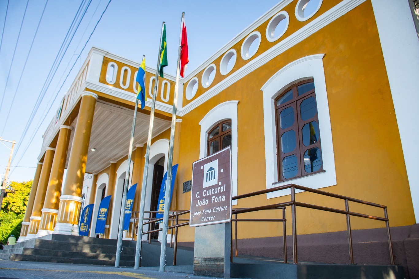 Centro Cultural João Fona é reaberto após revitalização e terá funcionamento aos fins de semana em Santarém