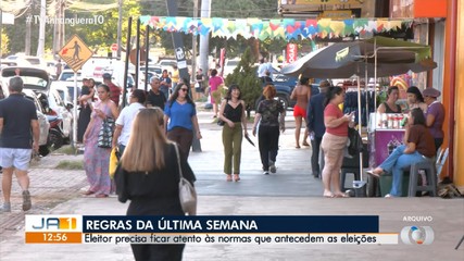 Eleitores devem ficar atentos às regras que antecedem o dia de votação