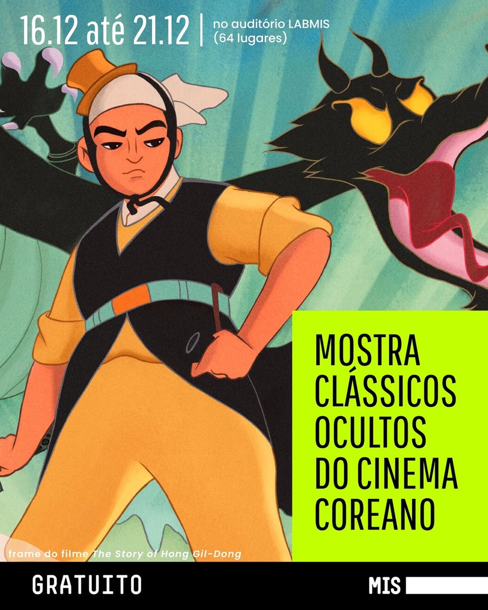 Mostra Clássicos Ocultos do Cinema Coreano — Foto: Reprodução