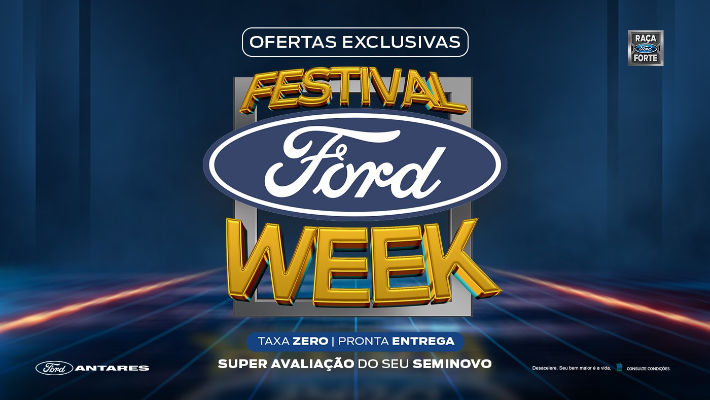 Ford Week desembarca no Teresina Shopping com ofertas imperdíveis e condições exclusivas!