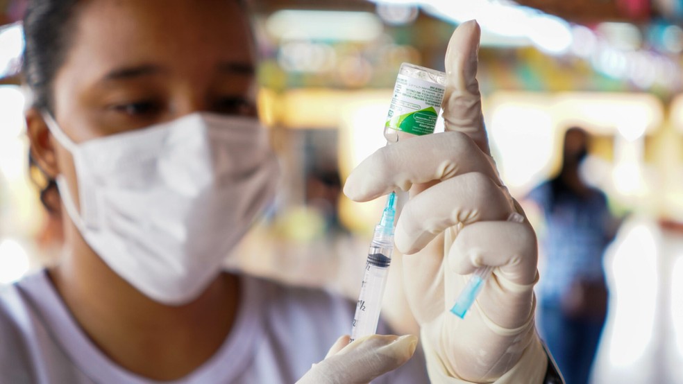 Vacinação em Macapá (AP) — Foto: PMM/Divulgação