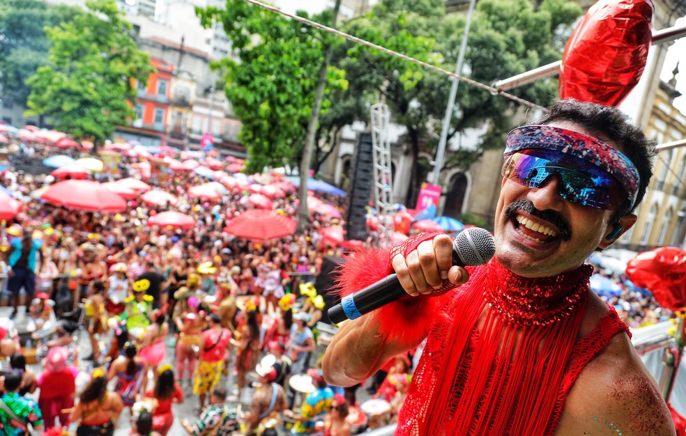 Bloco Fogo e Paixão — Foto: Luciola Vilela/Riotur