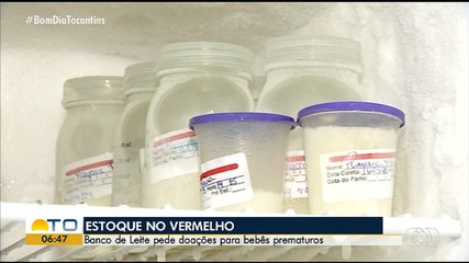 Banco de Leite pede doações para bebês prematuros