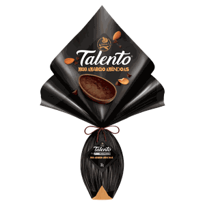 Garoto Talento meio amargo e amêndoas 350g