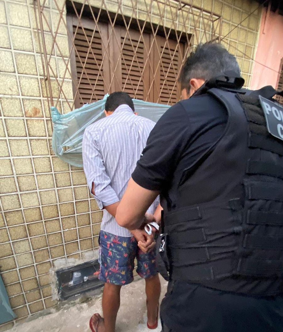 Homem foi preso e ficará a disposição da Justiça — Foto: Divulgação/Polícia Civil