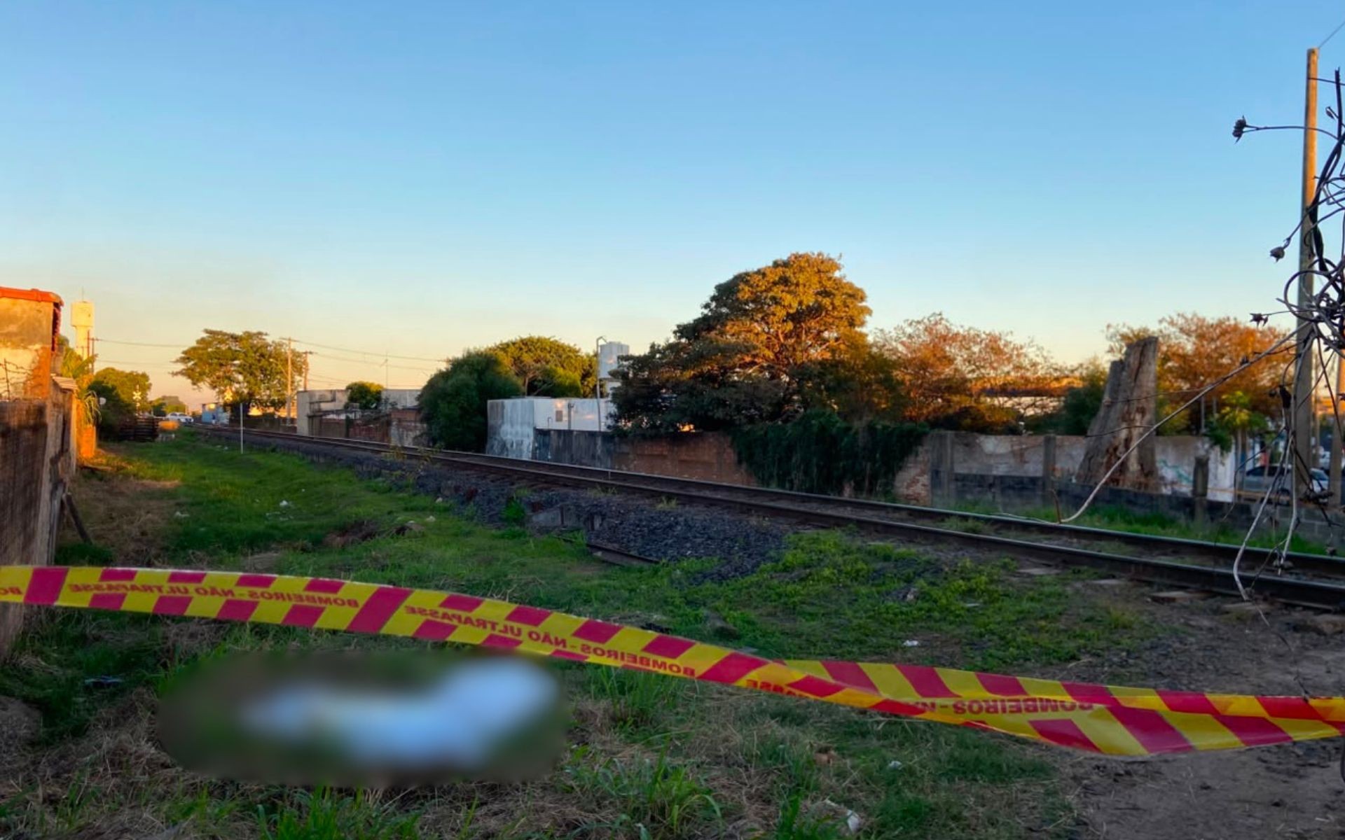Idosa morre após ser atropelada por trem em Mirassol