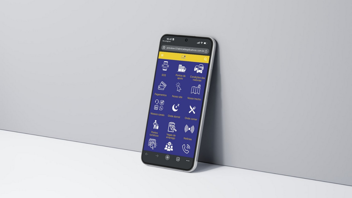 Aplicativo reúne serviços e informações nas rodovias do PR