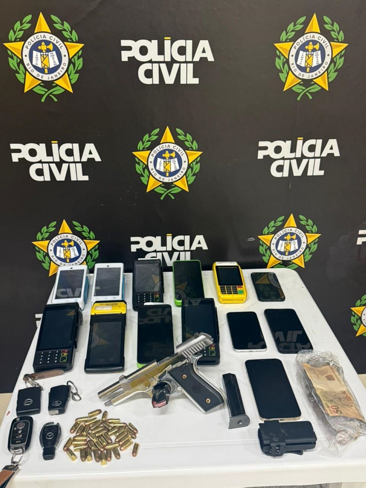 Quadrilha é presa por suspeita de extorquir empresário em Barra Mansa