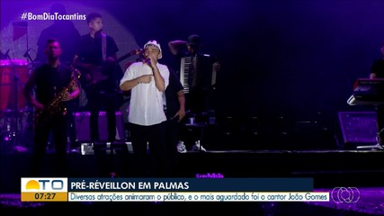 João Gomes e outros artistas animam festa de pré-réveillon em Palmas