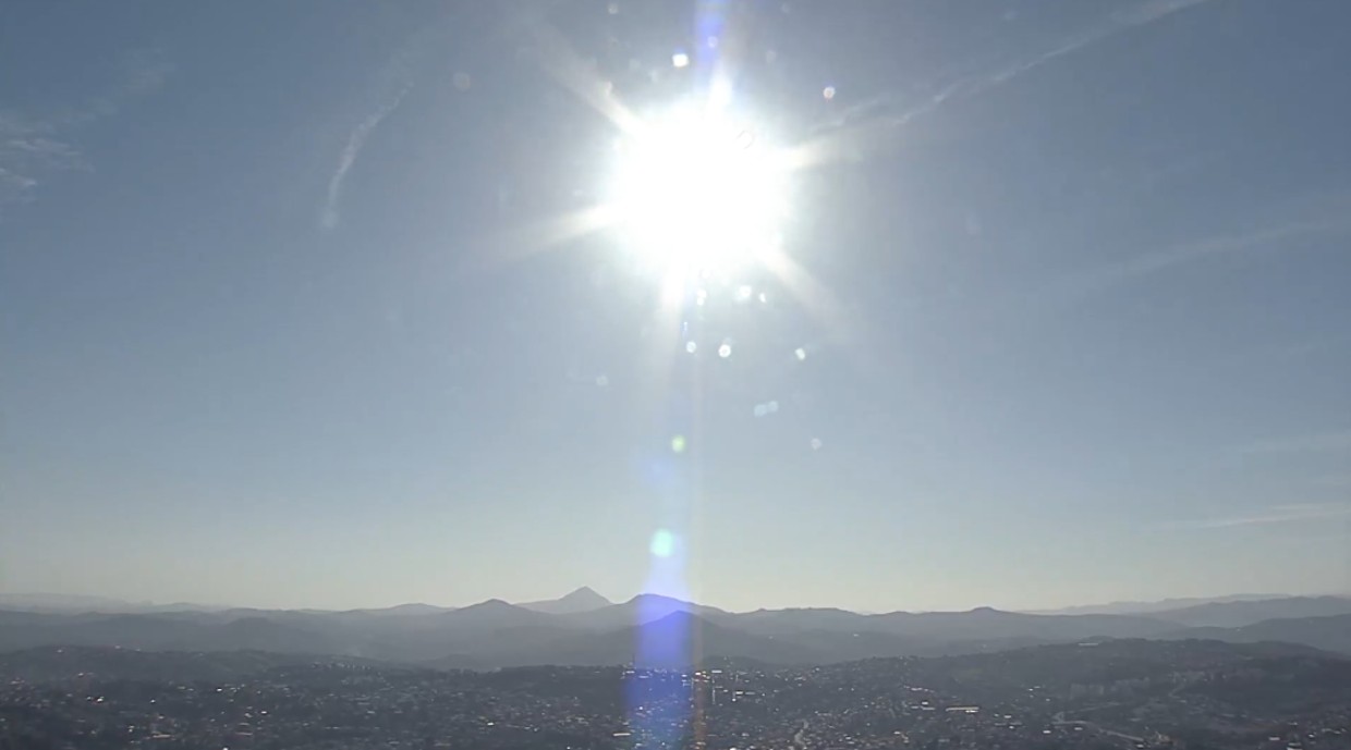 Defesa Civil emite aviso de onde de calor forte para BH até a próxima quinta-feira