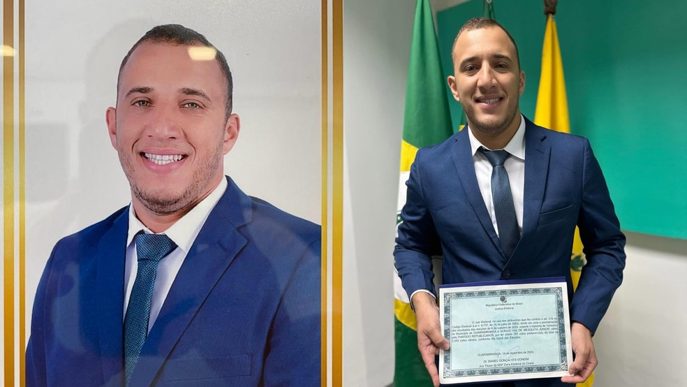 Secretário de Guaramiranga é preso suspeito de agredir mulher na frente dos filhos. — Foto: Redes sociais/Reprodução