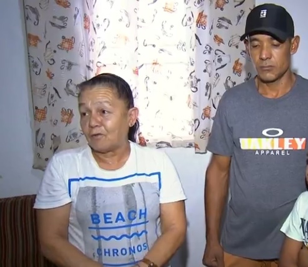 Casal de Eldorado do Sul (RS) encontra abrigo em Bauru (SP) — Foto: Reprodução/TV TEM
