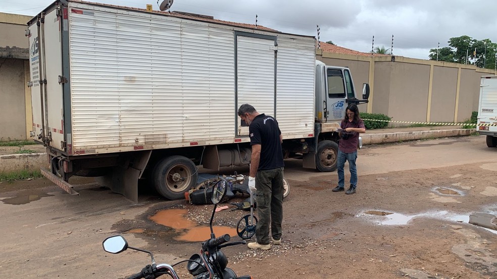 Motociclista morre após ser atropelada por caminhão em Imperatriz (MA) — Foto: Divulgação