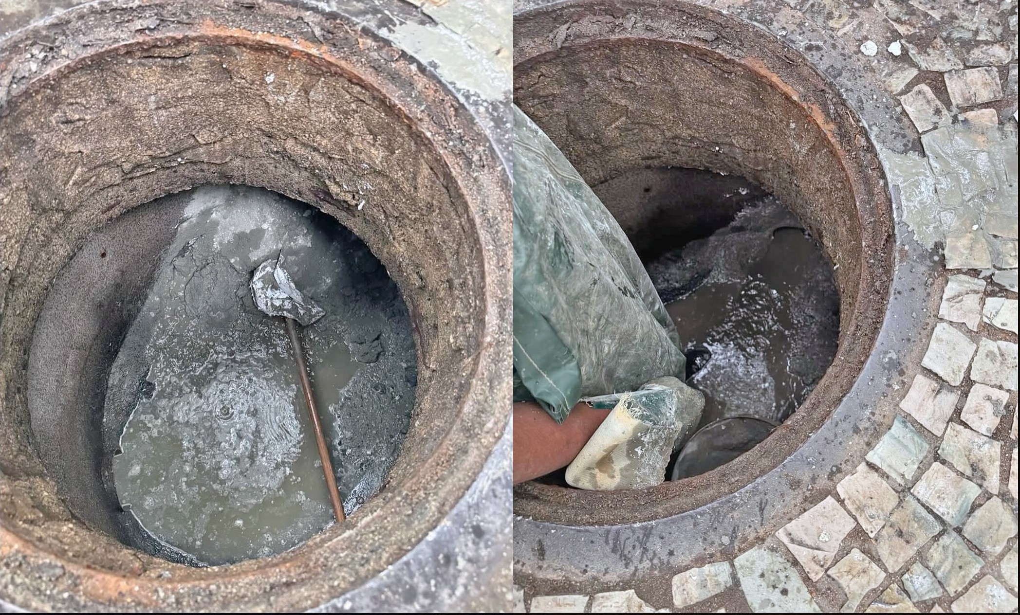 Agenersa flagra ‘rolha de esgoto’ em prédio na Barra; concessionária Iguá é investigada