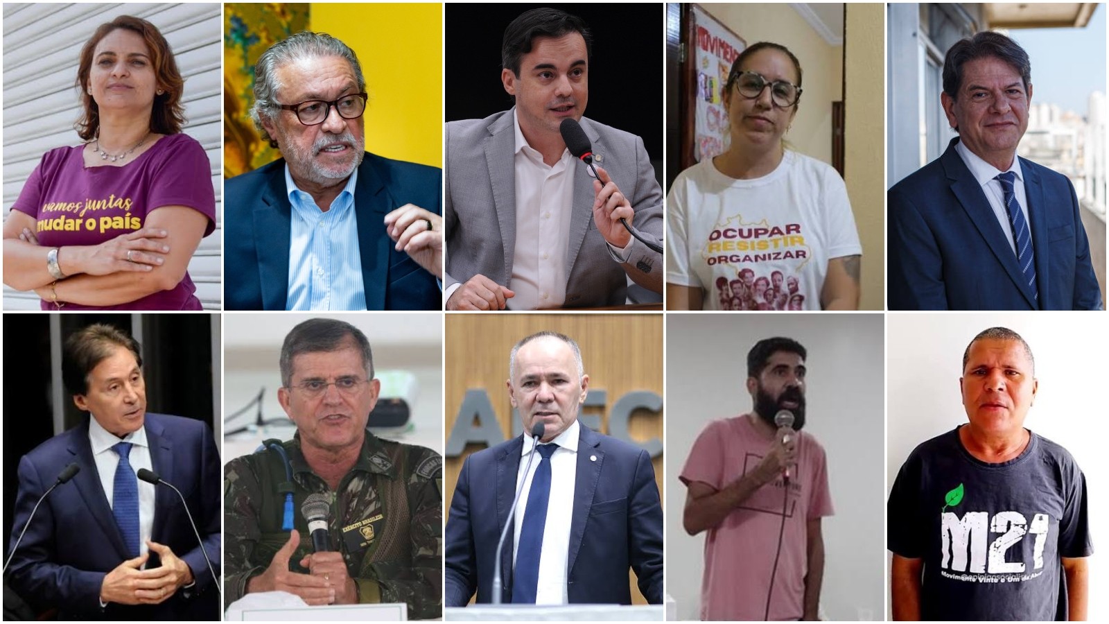 Quaest no Ceará: Cid Gomes e Capitão Wagner aparecem à frente na disputa pelo Senado