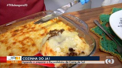 Saiba como preparar um escondidinho de carne de sol com purê de mandioca