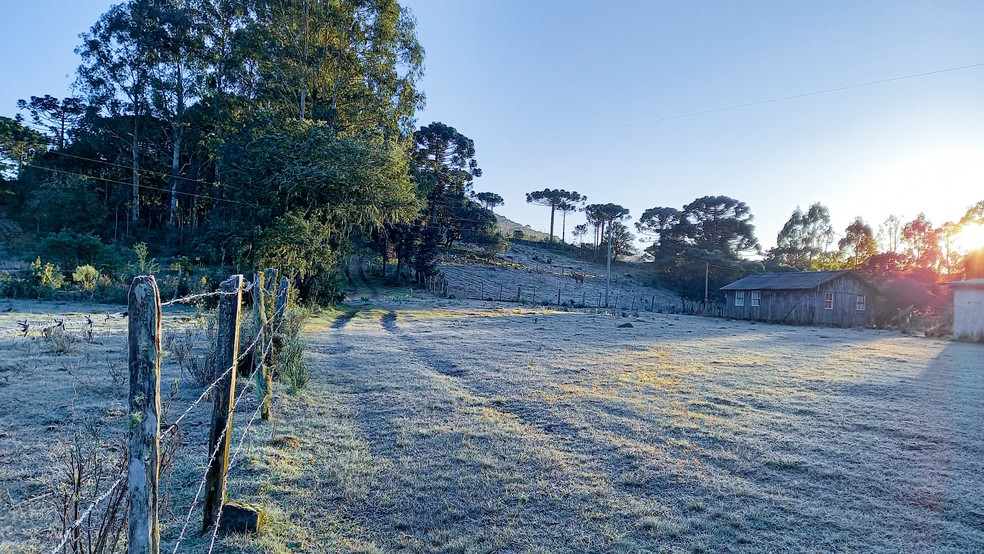 Bom Jardim da Serra, na Serra de SC — Foto: Sérgio Felipe Rodrigues/Arquivo Pessoal
