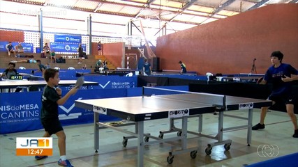 Campeonato de Tênnis de Mesa reúne atletas de todo o Brasil em Palmas