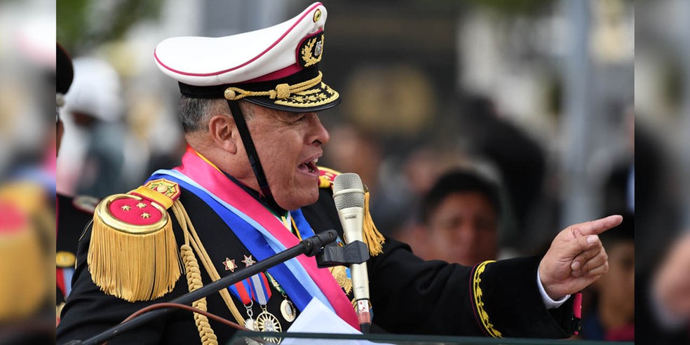 General Juan José Zuñiga — Foto: Agência Boliviana de Informação