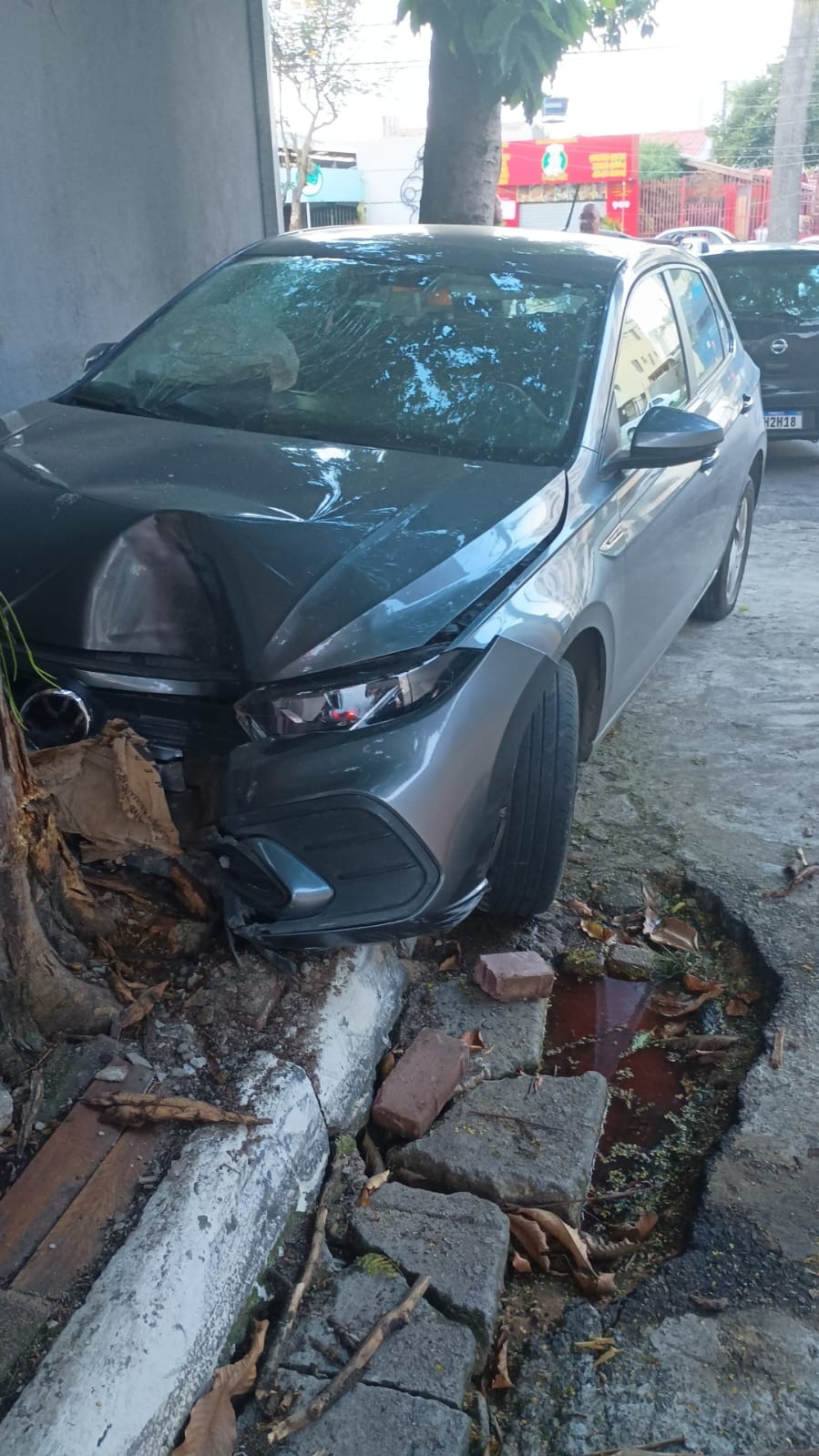 Quadrilha é presa após roubar R$ 15 mil em cosméticos e bater carro em árvore na fuga, em São José