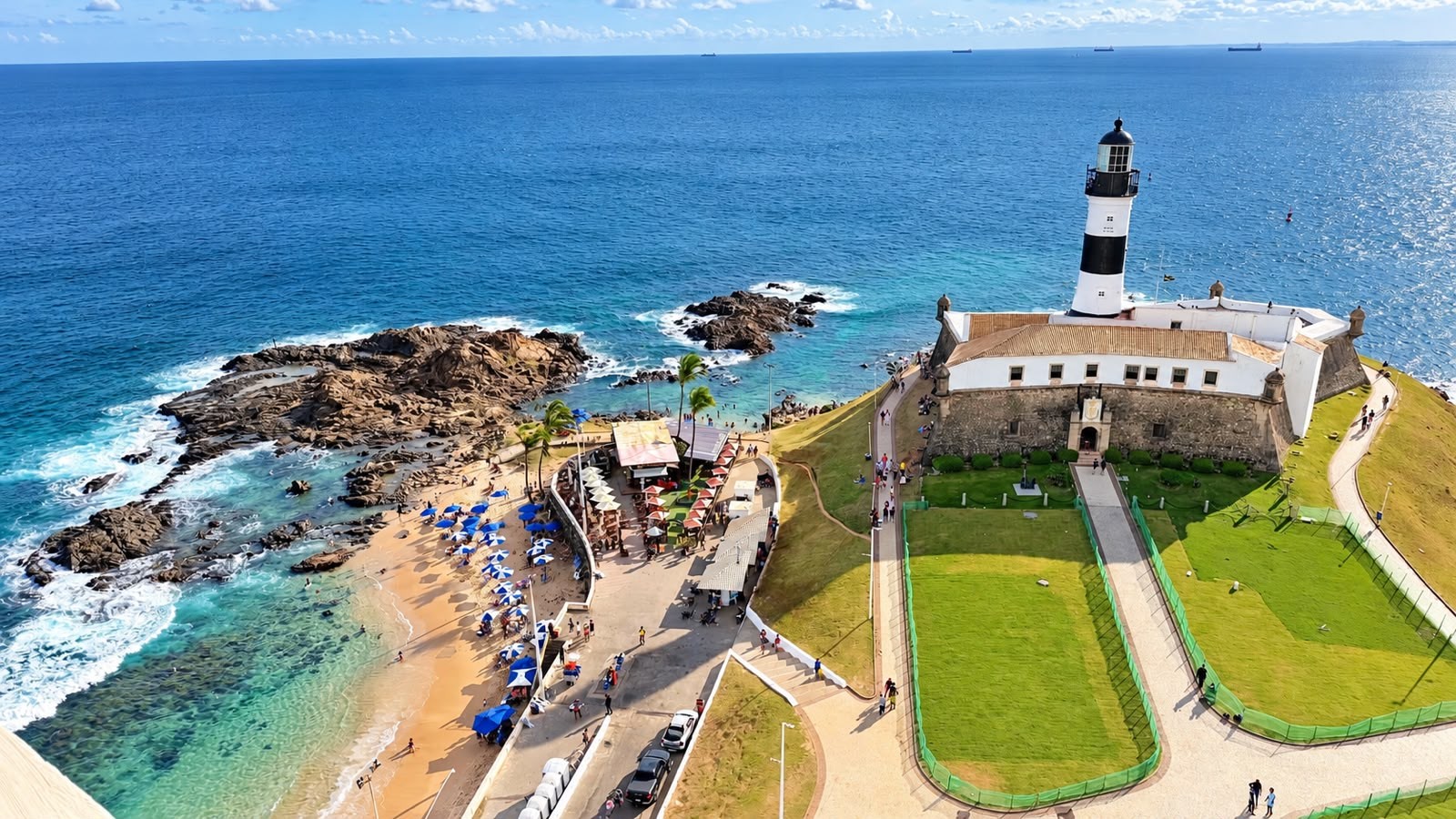 Vista do Edifício Oceania, em Salvador — Foto: Antonio Caria/ Caria imóveis
