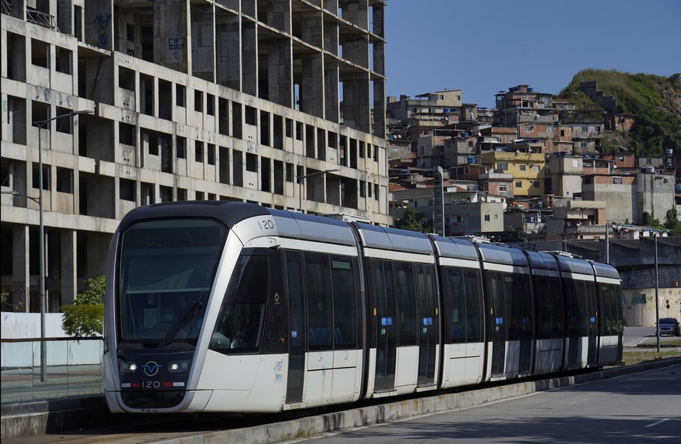 VLT na Rodoviária Novo Rio, no Centro — Foto: Marcos Serra Lima/g1