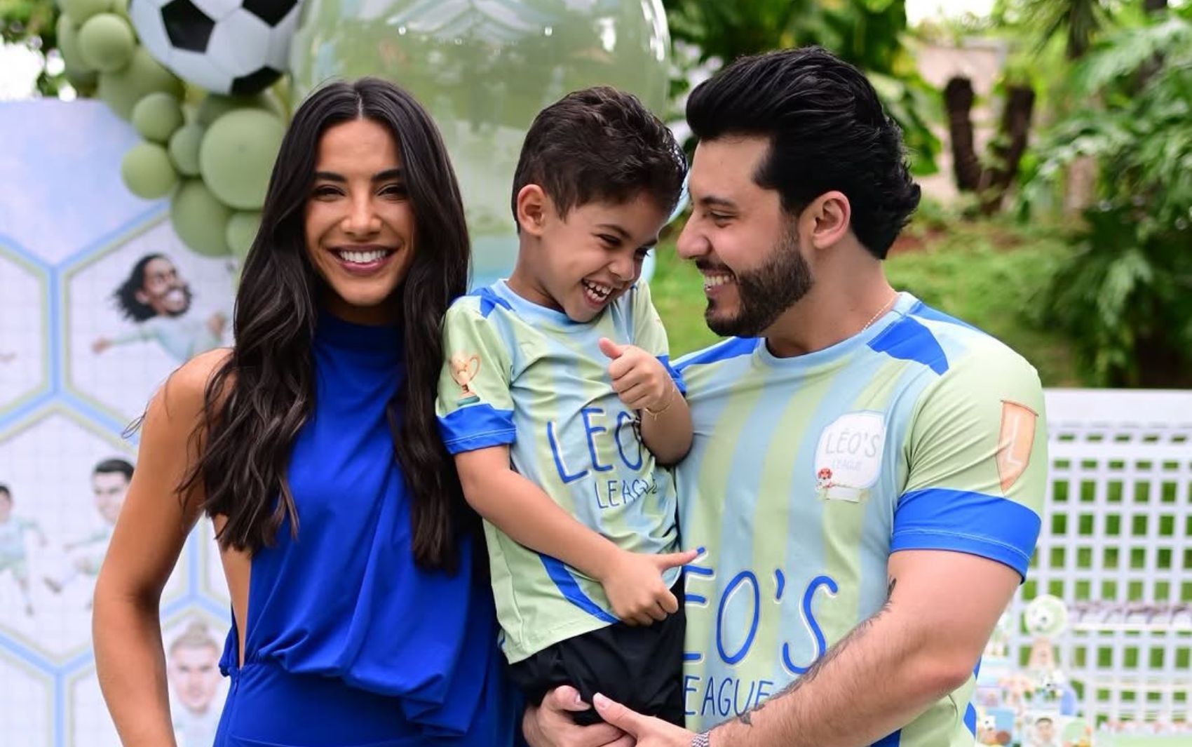 Gabriela, Murilo e Leo — Foto: Reprodução/Instagram de Gabriela Versiane