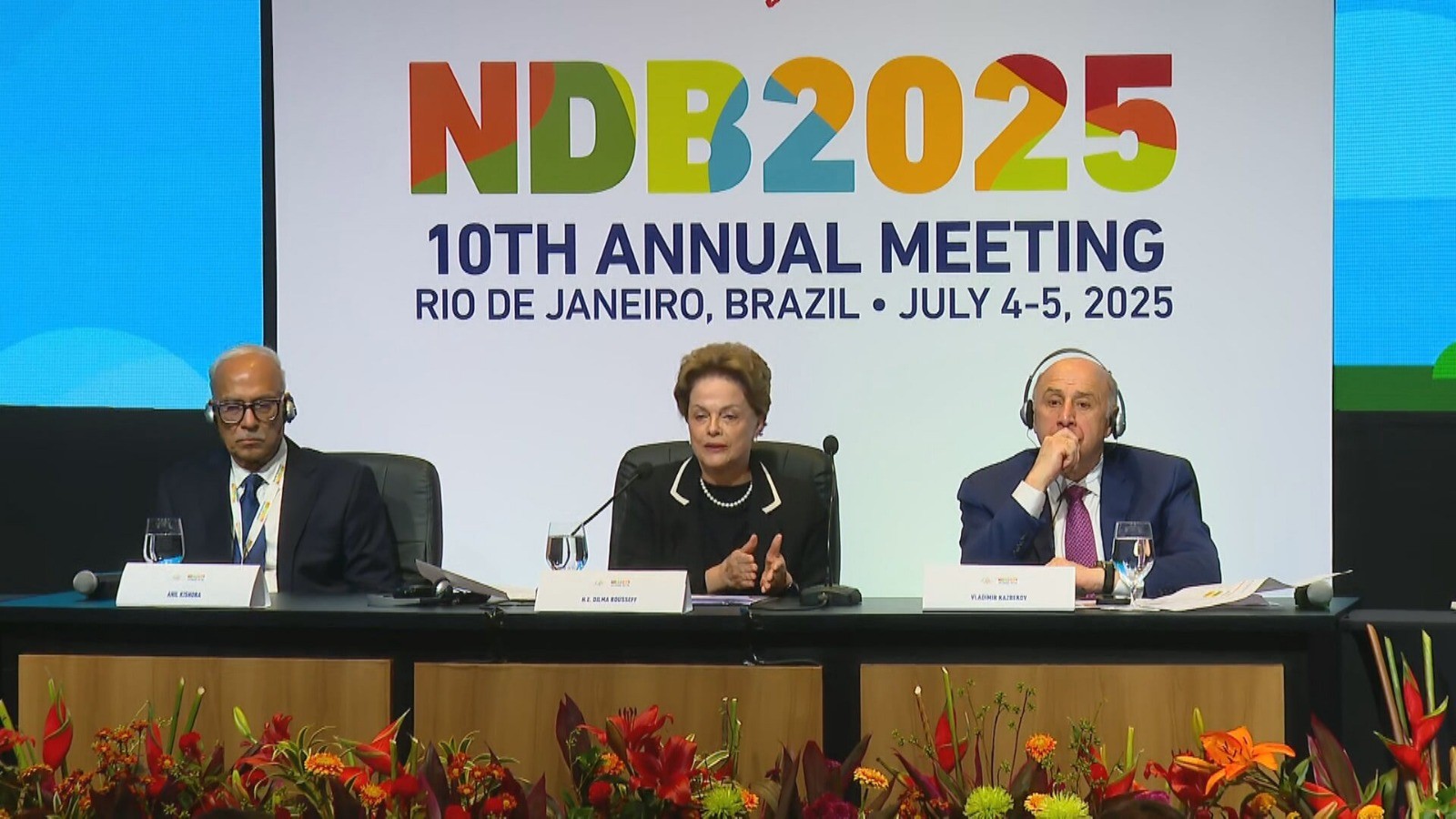 Colômbia e Uzbequistão entram para o Banco do Brics, anuncia Dilma Rousseff no Rio