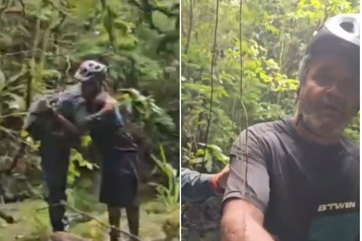 Ciclistas desaparecidos em trilha são encontrados conscientes e orientados, dizem bombeiros