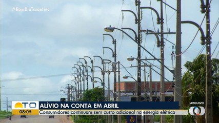 Bandeira verde na conta de energia será mantida durante o mês de abril