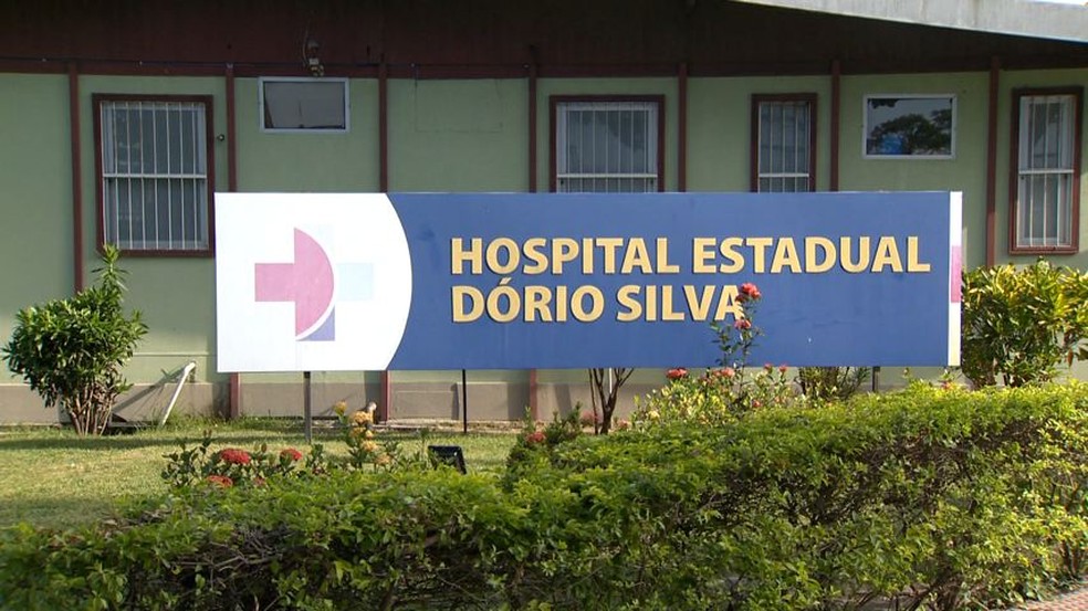 Funcionária do Hospital Dório Silva denuncia falta de EPIs — Foto: Reprodução/ TV Gazeta