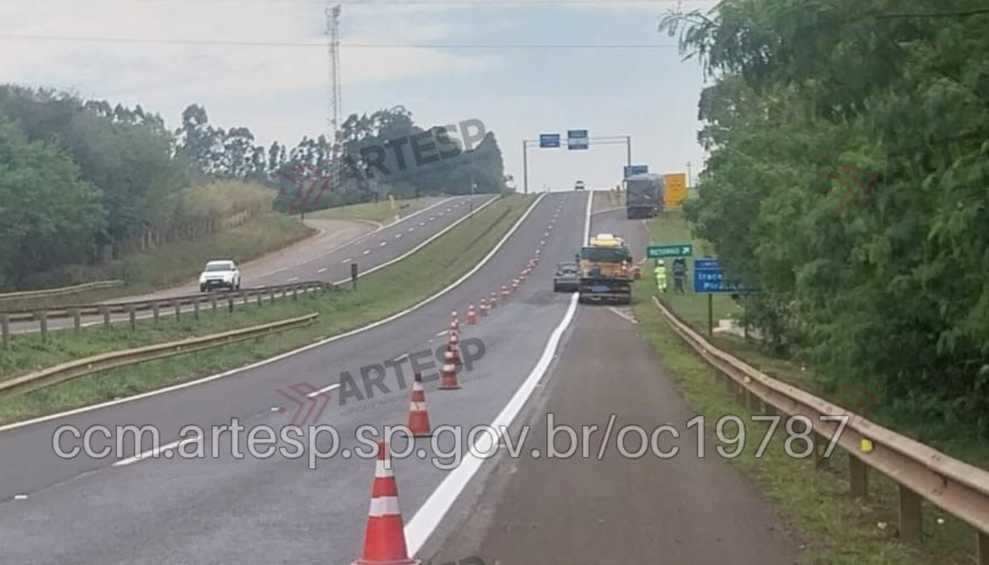 Motorista morre após bater contra traseira de carreta em rodovia de Iracemápolis