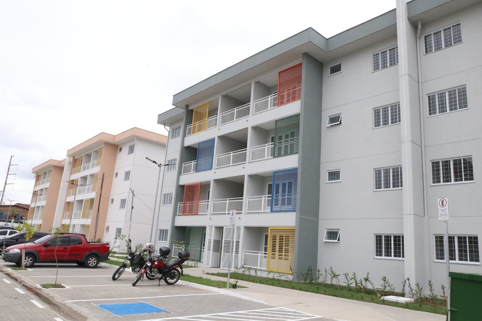Apartamentos do Prosamin em Manaus — Foto: Roberto Carlos/Secom