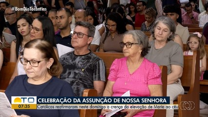 Dia da Assunção de Nossa Senhora é celebrado por fiéis católicos em Palmas