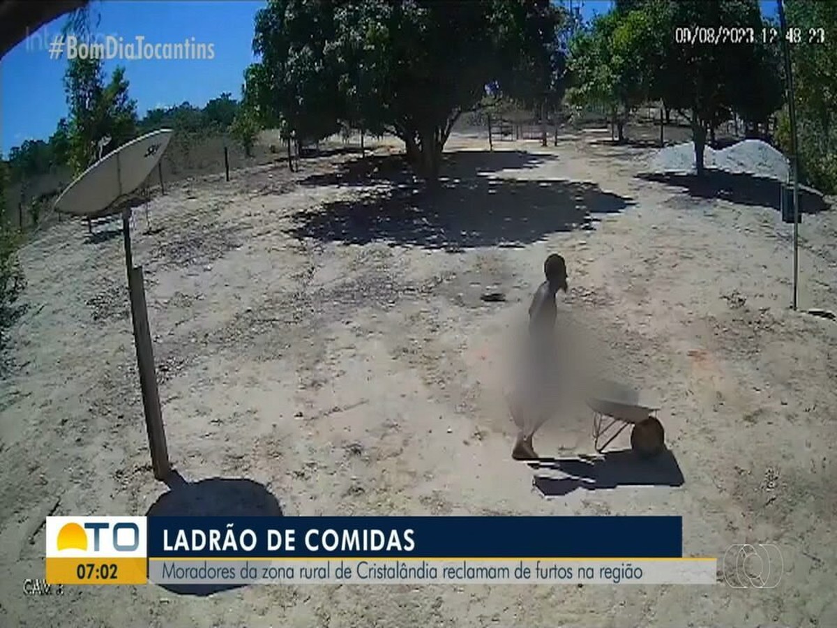 Moradores da zona rural de Cristalândia reclamam de furtos de comidas