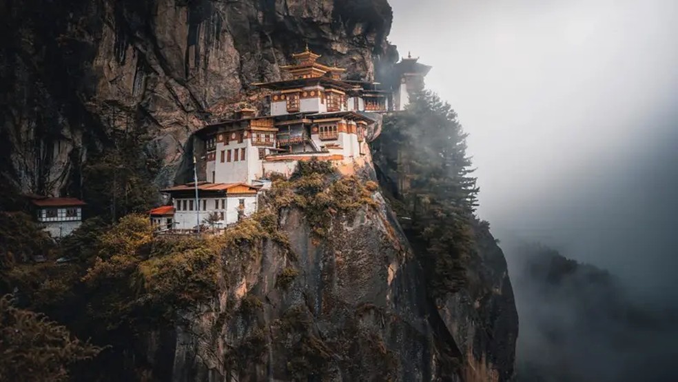 O Butão tem sido historicamente um destino remoto e de difícil acesso — Foto: Getty Images via BBC