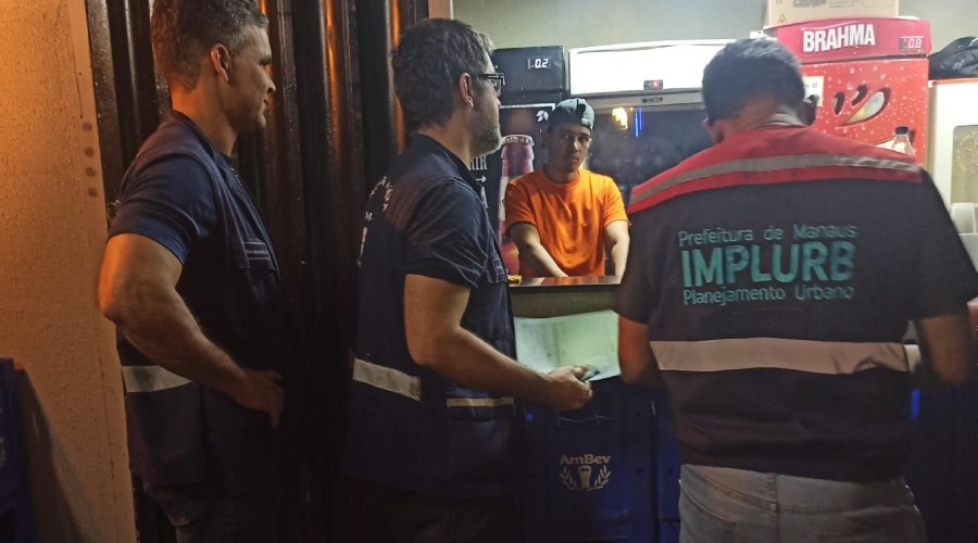 CIF notifica quatro estabelecimentos por irregularidades na Zona Norte de Manaus