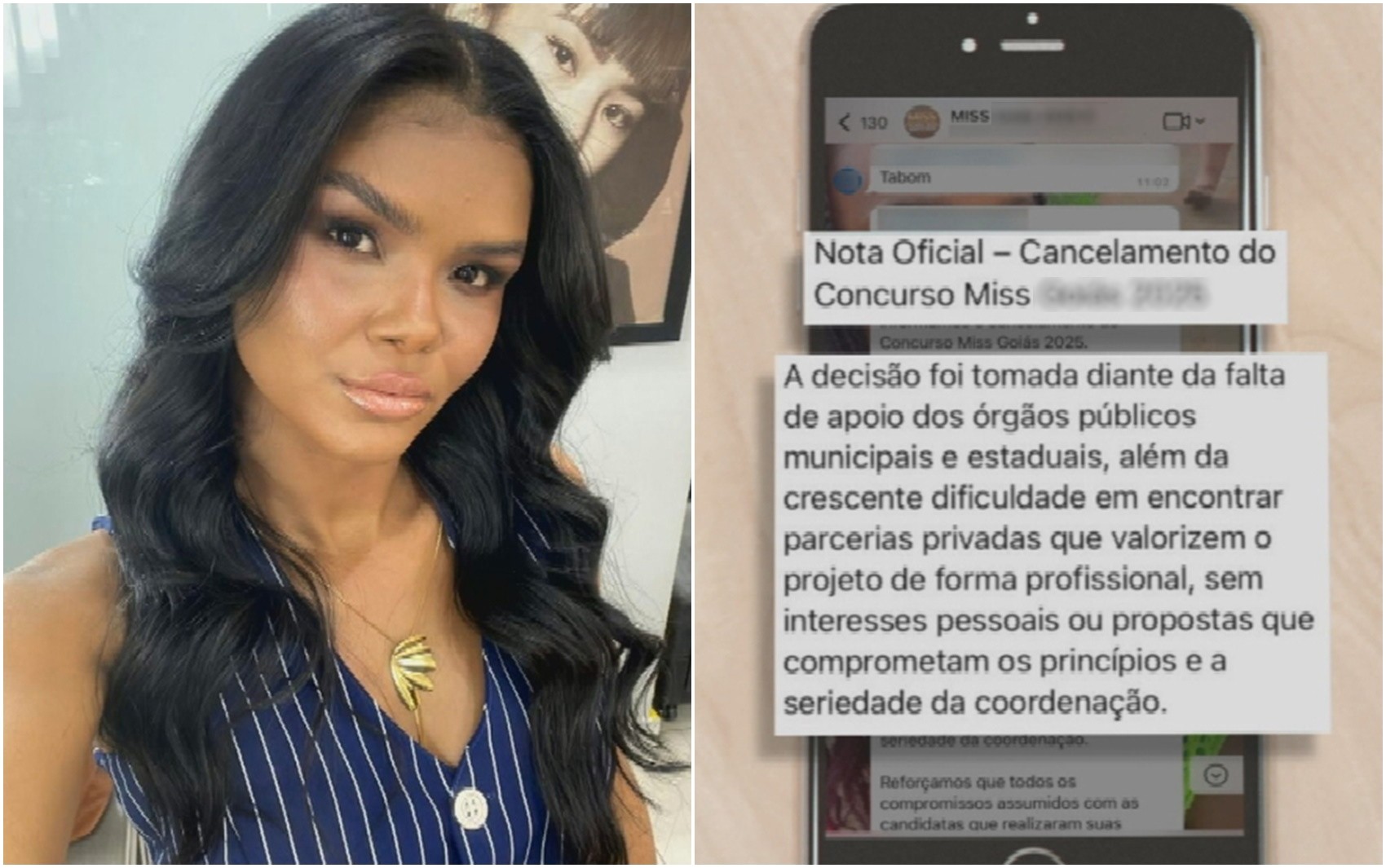 Modelos denunciam prejuízo de R$ 100 mil após cancelamento de concurso de miss em Goiás