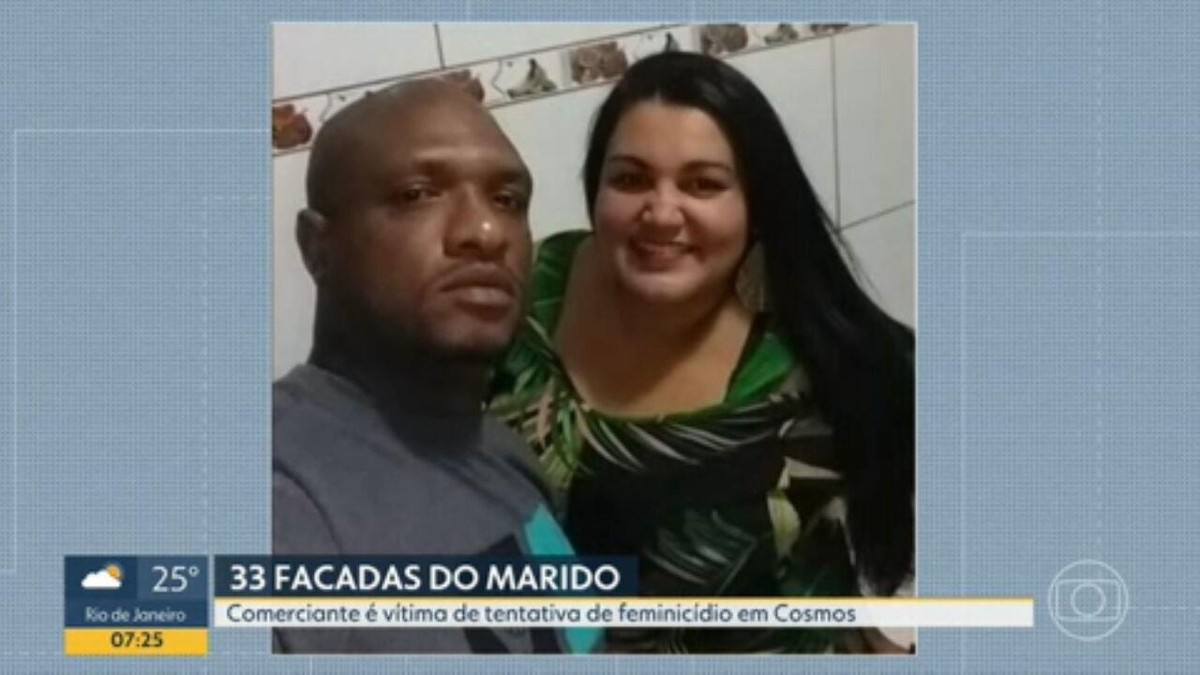 Homem procurado por dar 33 facadas na esposa se entrega à polícia na Zona Oeste do Rio