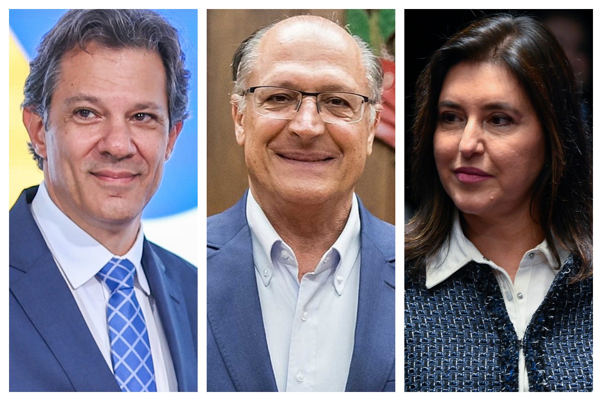 Datafolha: Haddad, Alckmin e Tebet lideram corrida pelas duas vagas do Senado por SP