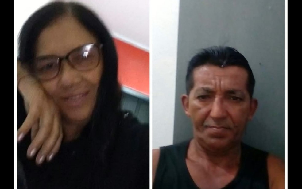 Maria Batista de Oliveira, de 68 anos, e Mario Domingos, de 59, encontrados mortos em uma casa de Cristalina — Foto: Reprodução/TV Anhanguera