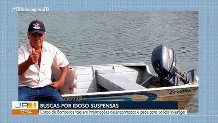 Bombeiros encerram buscas e Polícia Civil investiga caso de idoso desaparecido