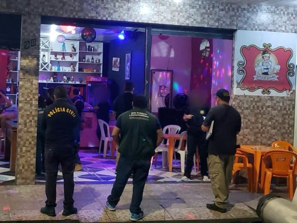 Estabelecimentos foram multados durante operação para apurar crime de poluição sonora em bares. — Foto: Divulgação/PC-AM