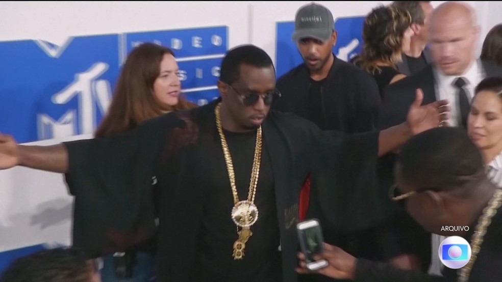 Imprensa americana revela duas novas acusações contra o rapper Sean Combs — Foto: Reprodução/TV Globo
