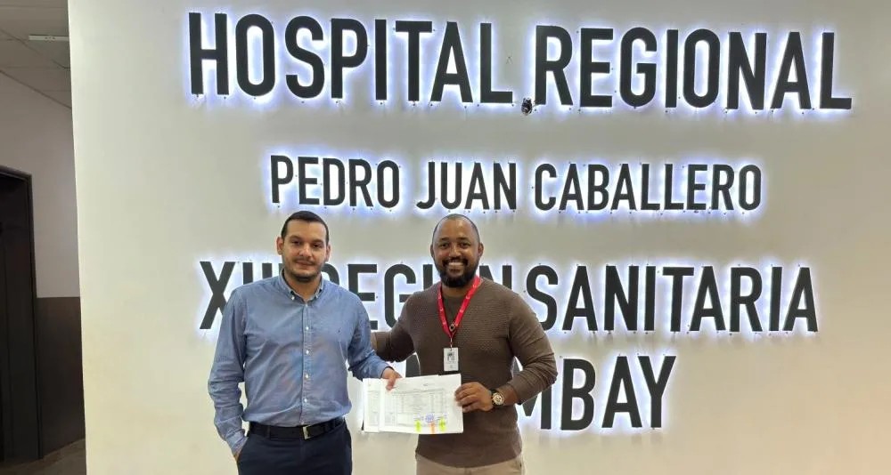 Hospital Regional de Pedro Juan recebe equipamentos doados pela UCP