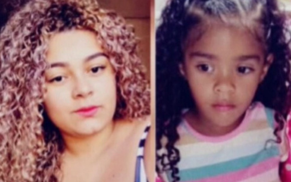 Mãe e filha de 4 anos morrem após serem atropeladas por carro em acostamento na Bahia — Foto: Reprodução/TV Bahia