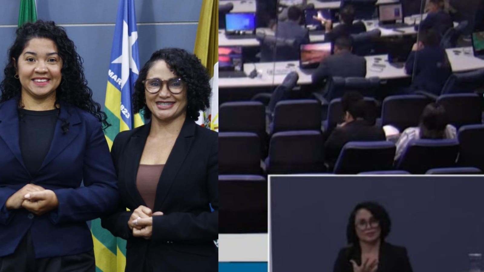 Sessões da Câmara de Teresina passam a ter transmissão com intérprete de Libras