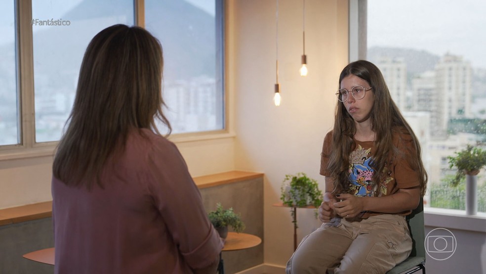 Daniele conta como fora os últimos minutos com a amiga. — Foto: TV Globo/Reprodução